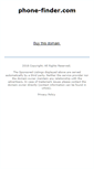 Mobile Screenshot of phone-finder.com