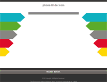 Tablet Screenshot of phone-finder.com